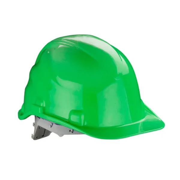 Casque de protection gardien vert