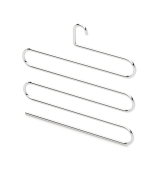 Cintre pour pantalons chrome