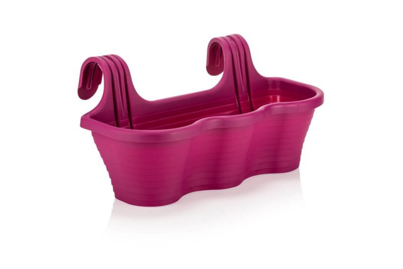 945002 Balconnière 10L En Plastique Cerise