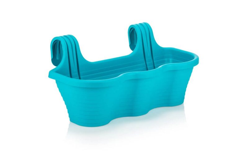 945006 Balconnière 10L En Plastique Turquoise