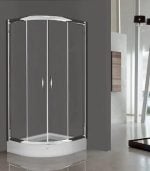 Cabine De Douche Ovale 5Mm 80 X 80 X 190 Cm
