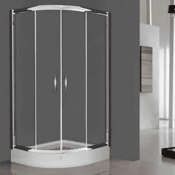 Cabine De Douche Ovale 5Mm Dapne 90 X 90 X 190 Cm