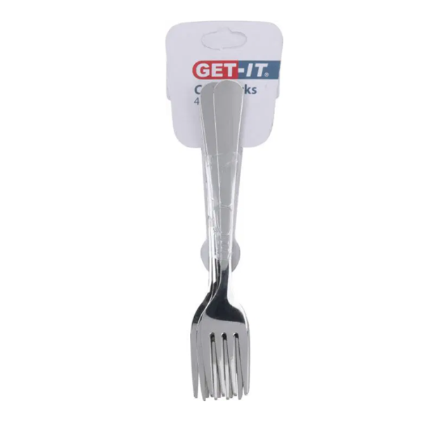 Set De 4 Fourchettes À Gateau En Argent