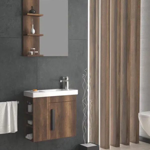 Meuble de salle de bains 60 cm baroque sahra