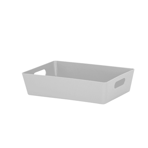 Panier De Rangement Rectangulaire Multiusage 4,01 Gris Froid