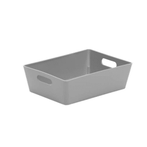 Panier De Rangement Rectangulaire Multiusage 3,01 Gris Froid