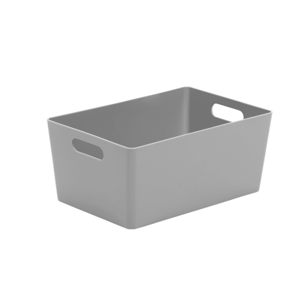 Panier De Rangement Rectangulaire Multiusage 4,02 Gris Froid
