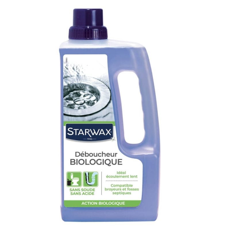 Deboucheur biologique liquide pour canalisations