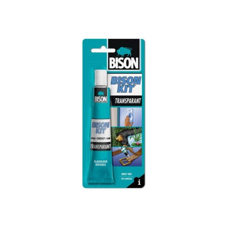 821962.jpg Tube De Colle Transparente Bison 50Ml – Image 1
