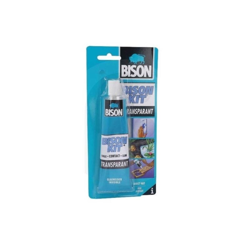 821963.jpg Tube De Colle Transparente Bison 100Ml – Image 1
