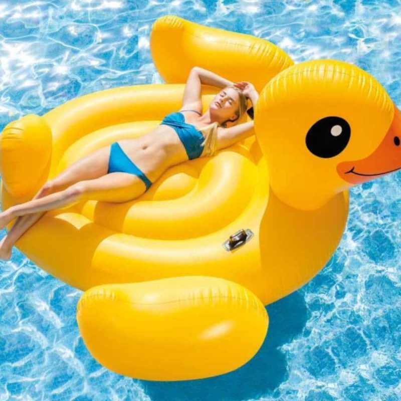 MATELAS GONFLABLE CANARD GEANT  JEUX DE JARDIN ET GONFLABLE  Mr Bricolage : Outillage, Jardinage, Animalerie, Electricité