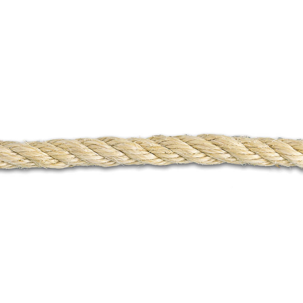 Corde sisal torsadée - 8 mm - Longueur 10 m Chapuis
