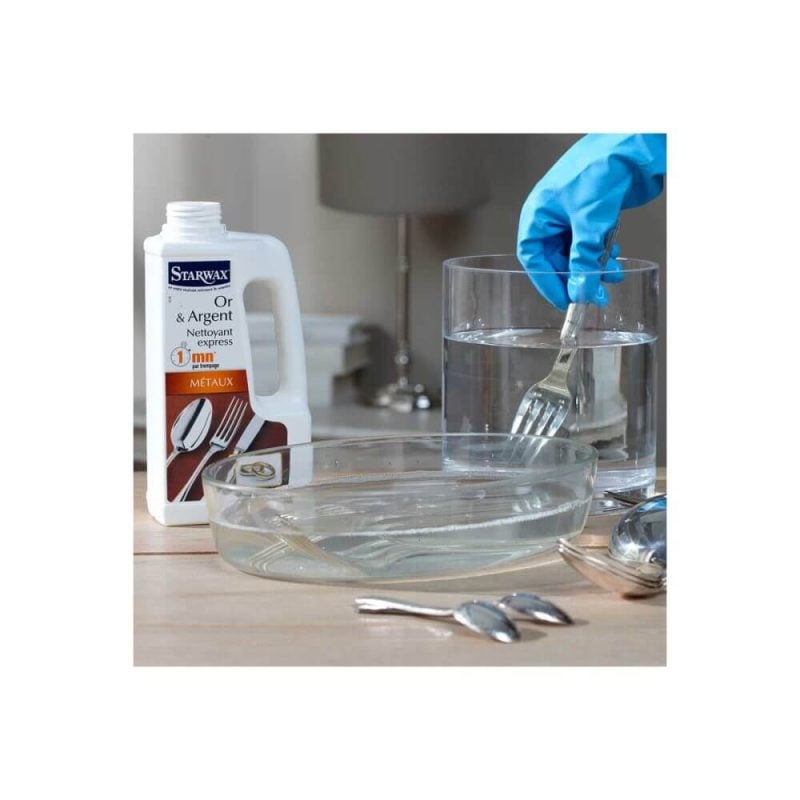 NETTOYANT EXPRESS POUR OR ET ARGENT  CUISINE  Mr Bricolage : Outillage, Jardinage, Animalerie, Electricité