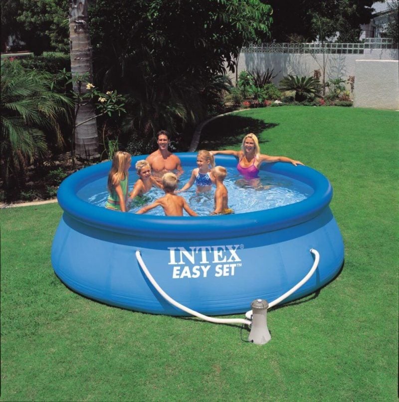PISCINE EASY SET AVEC ACCESSOIRE DE FILTRATION  PISCINE ET CAMPING  Mr Bricolage : Outillage, Jardinage, Animalerie, Electricité