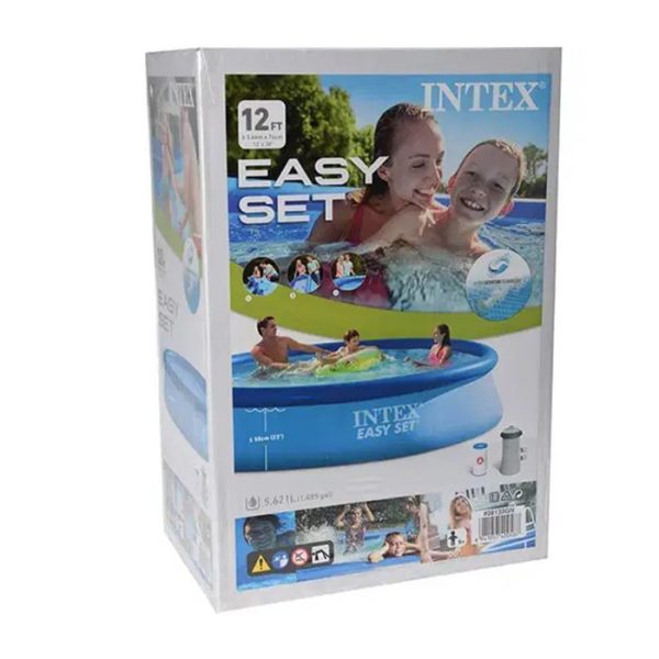 Piscine gonflable familiale 366x76 cm avec épurateur – Mr Bricolage Maroc
