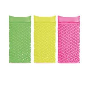 Matelas gonflabe 229x86cm 3 coloris assortis