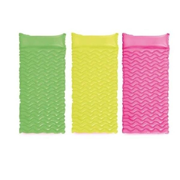 Matelas gonflabe 229x86cm 3 coloris assortis