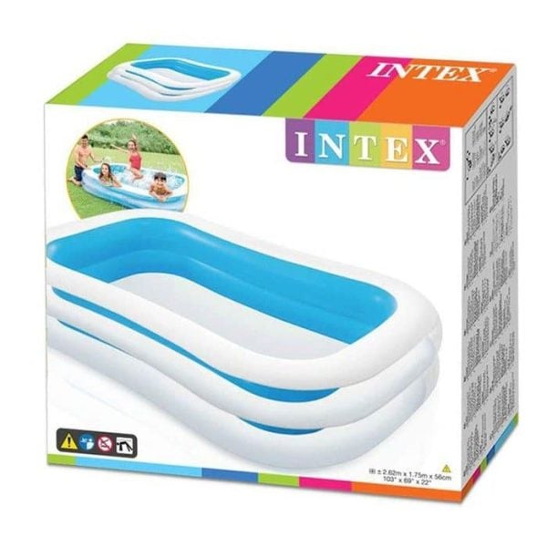 Piscine gonflable+kit réparation 262x175cm