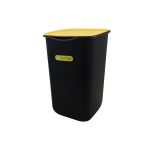 Poubelle Recyclage Plastic 50 L Nr/Jau 37X36X53.02
