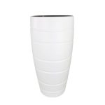 Pot De Fleurs Passa Haut Blanc – Image 2
