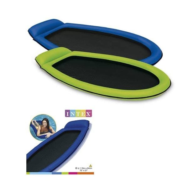 Matelas Gonflable Semi-Immérgé 179x94cm 2 coloris assortis