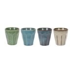 Set De 4 Verres Colores