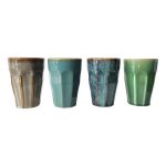 Set De 4 Tasses Colorees