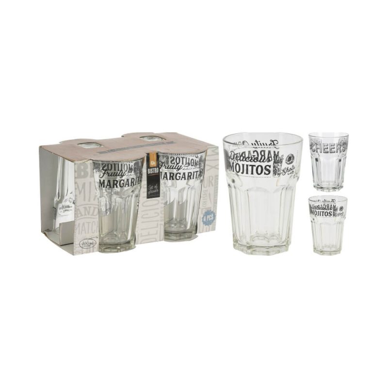 Verres Set 4Pcs 360Ml