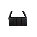 COFFRE RANGEMENT JARDIN 300L GRIS CHARBON - RANGEMENT DE JARDIN - Mr Bricolage : Outillage, Jardinage, Animalerie, Electricité