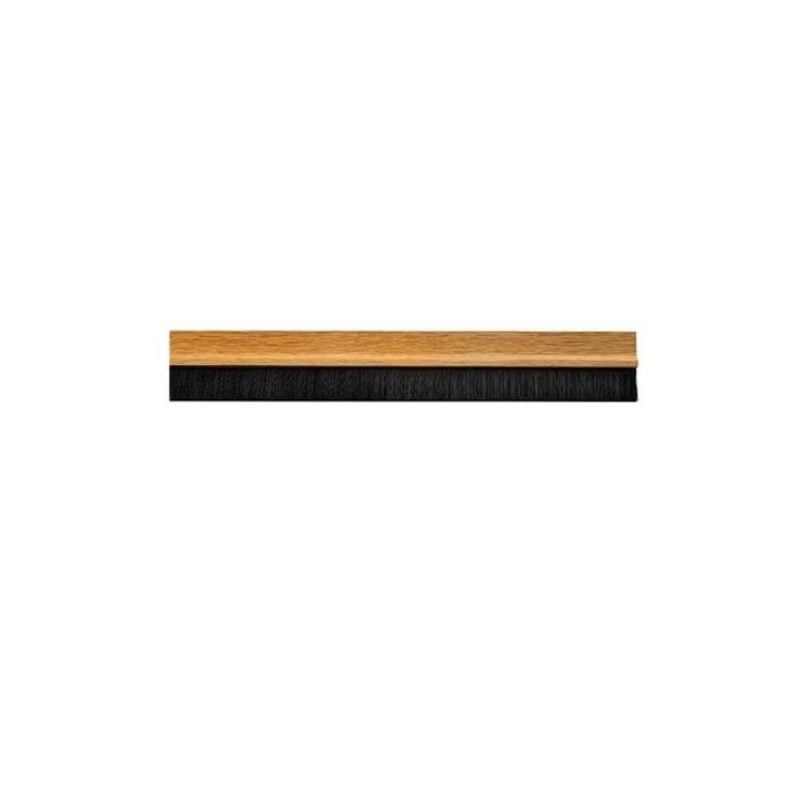 Bas de porte adhesif à brosse en design bois 1M – Image 1