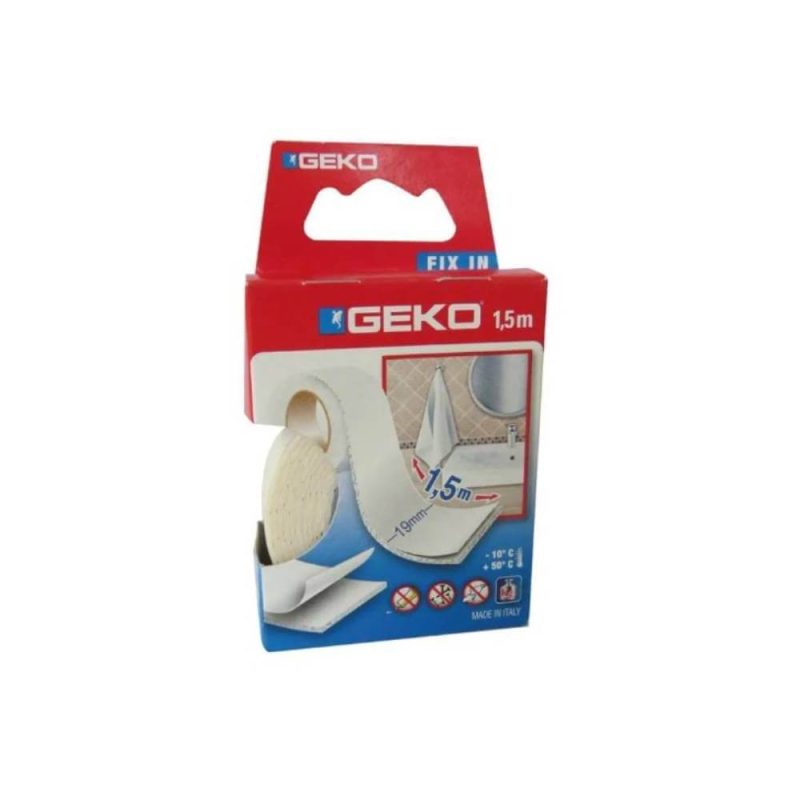 Adhesif blanc double face mousse interieur – Image 1