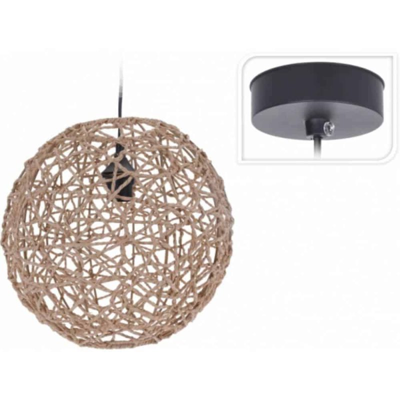 946974 LAMPE À SUSPENDRE BOULE LUMINAIRE JARDIN Mr Bricolage : Outillage, Jardinage, Animalerie, Electricité