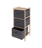 Étagère De Rangement Avec 3 Boites