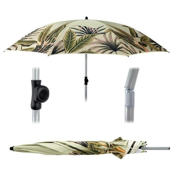 Parasol De Plage 200 Cm Avec Motif