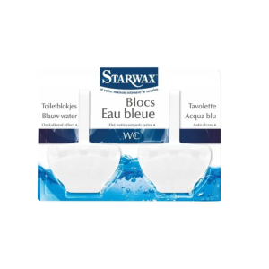 Bloc wc eau bleue pour cuvette de toilette