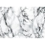 Adhesif effet marbre noir au metre lineaire / largeur 45cm