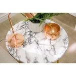 Adhesif effet marbre noir au metre lineaire / largeur 45cm – Image 2