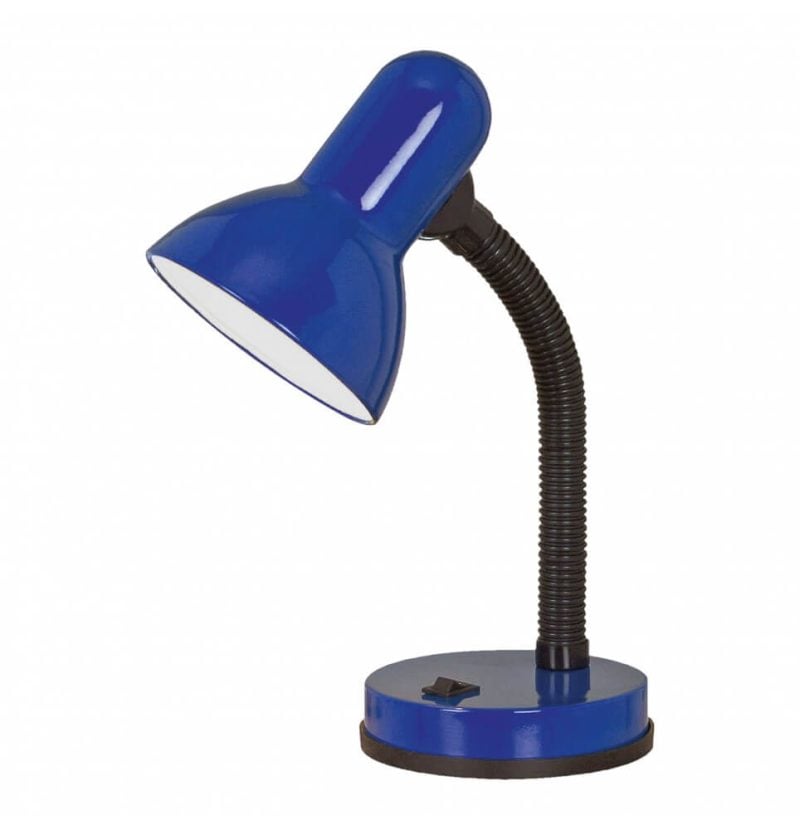 790740.jpg Lampe Pour Bureau Basic Bleu – Image 1