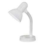 Lampe de bureau basic blanc 1X60W E27