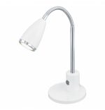 Lampe de bureau fox blanc GU10 3 W