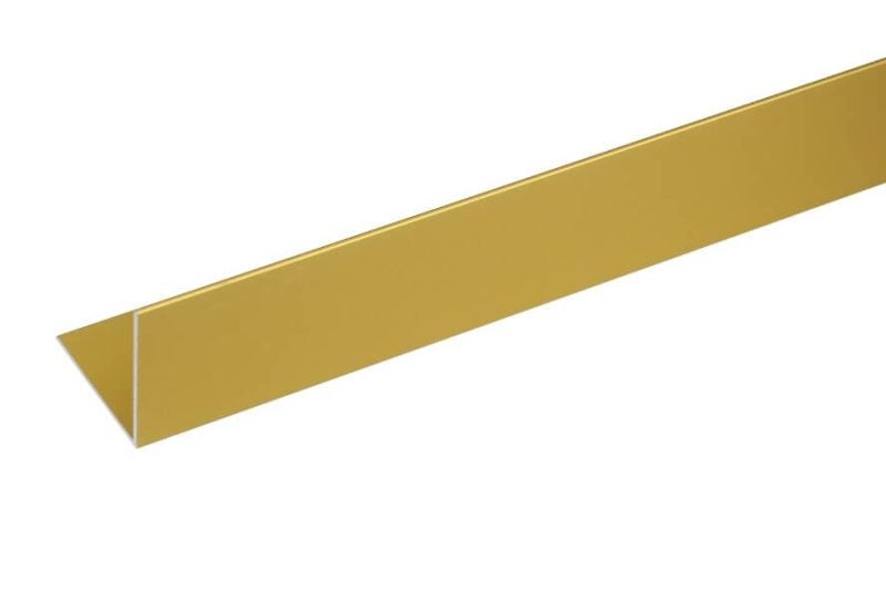 830704.jpg Corniere d'angle en aluminium en or anodisé 1000mmx15x15 – Image 1