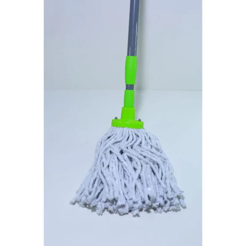 Frange de balai coton mega avec manche – Image 3