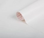 Adhesif effet grain de bois blanc mat au metre lineaire / largeur 45cm