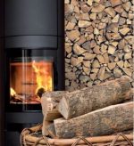 Adhesif effet bûches de bois hachées vinyle au metre lineaire / largeur 45cm – Image 2