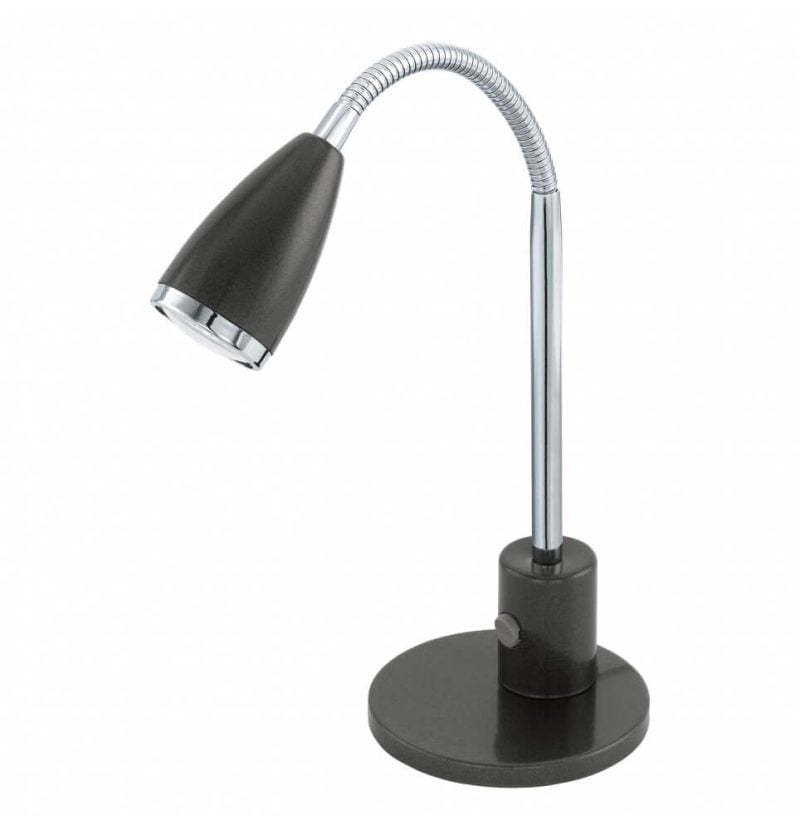 Lampe de bureau fox noir GU10 3 W – Image 1