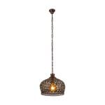 Suspension En Acier Cuivre 60W Jadida
