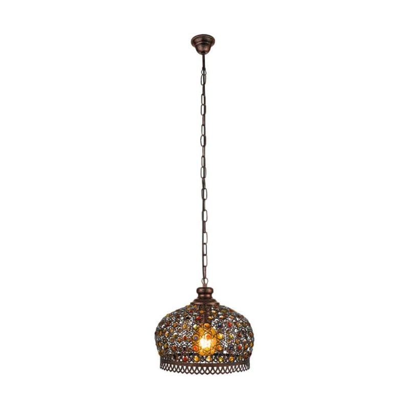 857475.jpg Suspension En Acier Cuivre 60W Jadida – Image 1