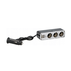Chargeur de voiture avec 2 ports usb