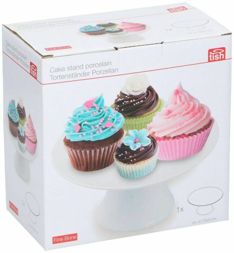 Assiette à gateaux sur pied – Image 2