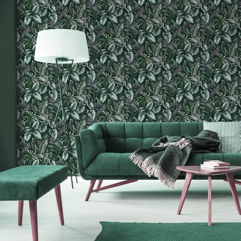 Papier Peint Paradisio Feuillage Tropical Texture 10M X 53Cm – Image 2